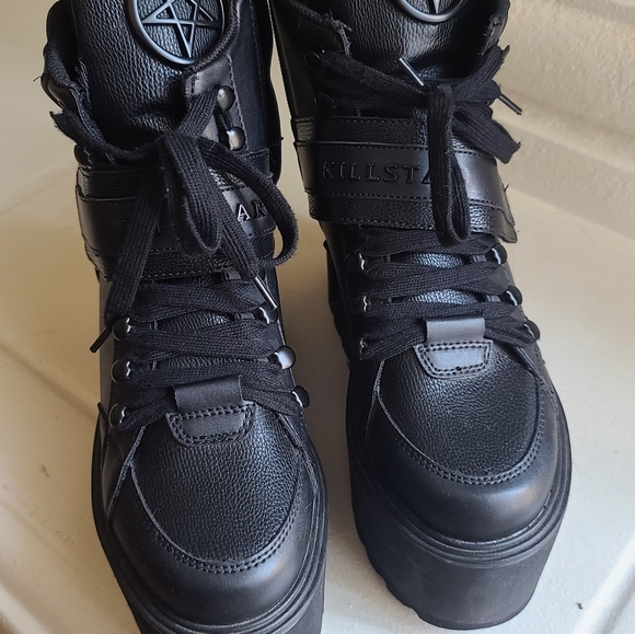 SOLD Killstar Headliner High Tops - Picture 2 of 8